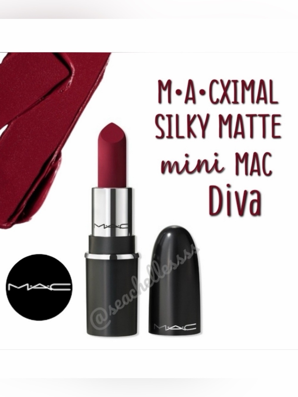 Mac Cosmetics Mini Diva Matte Lipstick Brand New in Box Authentic